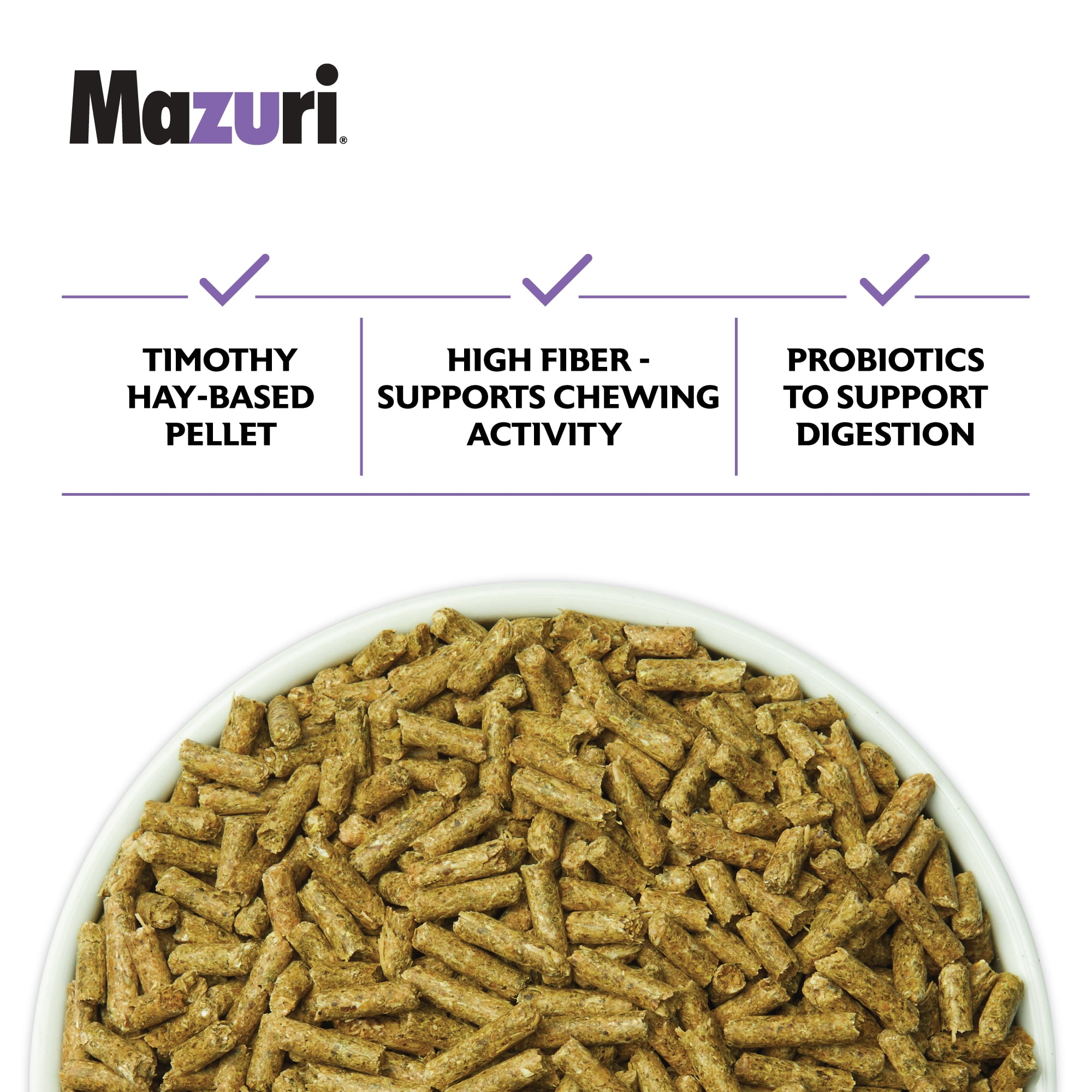 Mazuri Timothy-Based Rabbit Food, 5 lbs.