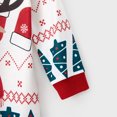 thumbnail image 5 of Pijama navideño a juego con renos y estampado gráfico grande por todas partes (resistente al fuego), 5 of 5