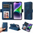 thumbnail image 2 of Funda GANGXUN para iPhone 14 Plus con diseño acolchado elegante, cuero PU, protección total y ajuste preciso, 2 of 5