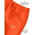 thumbnail image 5 of Color Mix by Garanimals Kids Fleece Sweatpants, Sizes 6–16, 5 of 10