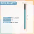 thumbnail image 2 of Uxcell HB Drawing Pencils for Sketching, 24PCS Sketch Pencils for Drawing Art Pencils Graphite Wood Pre-sharpened for Drawing Sketching Artist, Hexagonal, Black Refill, Green/Black Pole, 2 of 6