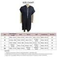thumbnail image 2 of Hooded Drawstring Dress Short Sleeve Casual Fitted Women Hoodie Drawstring Dress for Dating Daily Life Black XL, 2 of 2