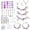 Purple, variant on DIY Charm Bracelet Making Kit 66Pcs Jewelry Making Kit Perfect Crafts Gifts Birthday with Gift Box for Girls 5 6 7 8 9 10 11 12 Years Old Red
