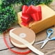 thumbnail image 3 of Cinta de terciopelo de 2 cm para manualidades DIY, envoltorios de regalos y decoraciones navideñas - 10 metros de joyería en flocado y cinta de corona, 3 of 4