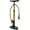 Honey Yellow- Full Size, variant on Bicycle Pump Durable Bike Floor Pump 17/24 inch Smart Valve Head, 160 psi, Automatically Reversible Presta and Schrader
