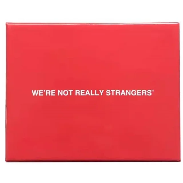 We are NOT REALLY STRANGERS edición para parejas, We're Not Really Strangers, parejas para fortalecer su relación, juegos de fiesta