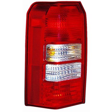 Left Driver Side Tail Light Assembly - Compatible With 2008 - 2017 Jeep Patriot 2009 2010 2011 2012 2013 2014 2015 2016
