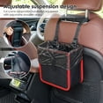 thumbnail image 3 of Grusce Trash Can for Car, Waterproof Automotive Hanging Trash Bag, Foldable Vehicle Accessory for Auto Home Car Office Adjustable, 3 of 11