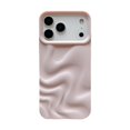 thumbnail image 1 of Funda de Silicona Caseative para iPhone 17 Rosa con Diseño de Ondas de Agua, 1 of 6