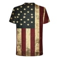 thumbnail image 5 of FAFWYP Mens Big & Tall 3D American Flag Print T-Shirt Independence Day Shirt for Men 4th of July Tops Patriotic Summer Short Sleeve Tees, 5 of 5