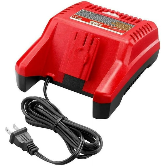 for Milwaukee 48-59-2819 M28 28-Volt Pass-Through Single-Unit Rapid Charger