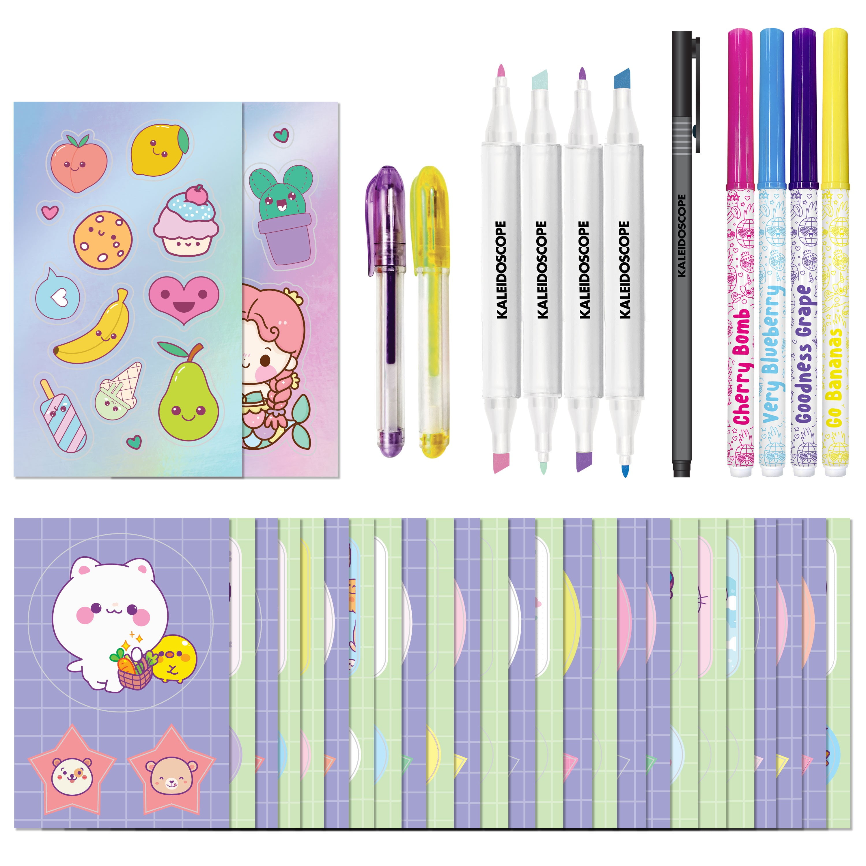 Hinkler Kaleidoscope Kawaii Mini Activity Kit for Ages 6 and up
