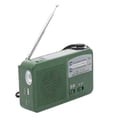thumbnail image 3 of Emergency Weather Radio Am/fm/siren Radios Solar Hand Crank Self Powered & Led, 3 of 4