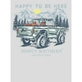 thumbnail image 3 of Simply Southern Mountains Happy Unisex T-Shirt, 3 of 4