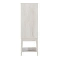 thumbnail image 5 of Furniture of America Morg 24"Width Wood 9-Bottle Wine Cabinet with Doors, White Oak, 5 of 9