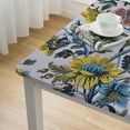 thumbnail image 5 of HAOXIT Heavy Weight Vinyl Tablecloth Waterproof Oil-Proof PVC Table Cloth Stain-Resistant Easy Care Table Cover for Indoor and Outdoor 52*52, 5 of 8