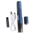 thumbnail image 2 of Recortador de vello nasal eléctrico 2 en 1, recargable, para hombres y mujeres, color azul, 2 of 14