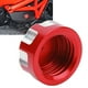 thumbnail image 5 of Aramox Tapa de Radiador de Motocicleta para DESERTX XDIAVEL 1262 2016 a 2018 Tapa de Tanque de Agua de Radiador de Motocicleta aleación de Aluminio a Prueba de óxido ANGGREK Otros, 5 of 8