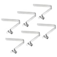thumbnail image 1 of Unique Bargains 8x5mm Kayak Paddle Snaps, Hollow Button Single Pin Lock Tube Spring Clips for Tent Pole, 6 Pack, 1 of 6