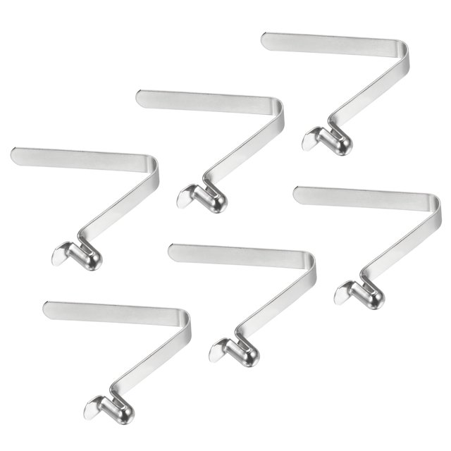 Unique Bargains 8x5mm Kayak Paddle Snaps, Bouton Creux Unique Broche Serrure Tube Ressort Clips pour Tente Pôle, Pack de 6