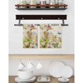 thumbnail image 3 of Easter Kitchen Dish Towels for Drying Dishes Set of 3, Farmhouse Flowers Wreath Sheep Rabbits Duck Eggs Waffle Weave Microfiber Hand Tea Bathroom Towels Quick Dry & Absorbent Towel 15.7x23.6, 3 of 7