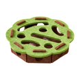thumbnail image 2 of Juguete rompecabezas para gatos con pelota, ejercicio interactivo, juego de laberinto de fieltro suave, caja de rompecabezas Ronda verde, 2 of 8