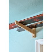 Vagabond Racks - 2-Ski Wall Rack – Strong & Secure Wall Mount for Two Skis – Easy Install, Durable, Space-Saving Design