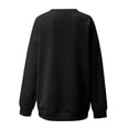 thumbnail image 4 of Nouveaux Hauts pour Femmes 2023 Mode Imprimé Col Rond Chandail Manches Longues Blouse Confortable Chandail en Molleton Coupe Décontractée Chandail en Molleton Oversize pour Femmes, 4 of 5
