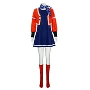 Cos-Animefly Game Reverse:1999 Regulus Cosplay Costume Clothes
