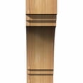 thumbnail image 2 of 3 1/2"W x 10"D x 10"H Pescadero Smooth Corbel, Western Red Cedar, 2 of 9