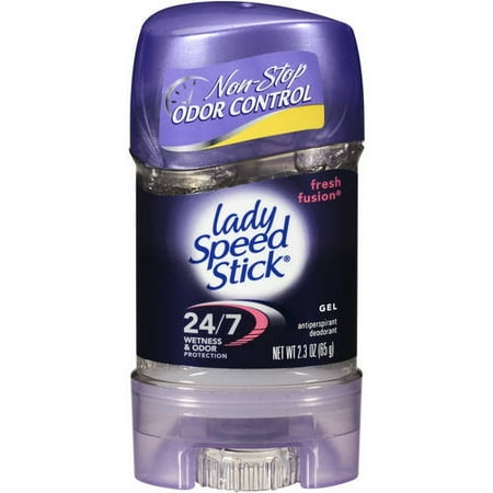 Lady Speed Stick Antiperspirant Deodorant, Power, Fusion, Gel - 2.3 oz