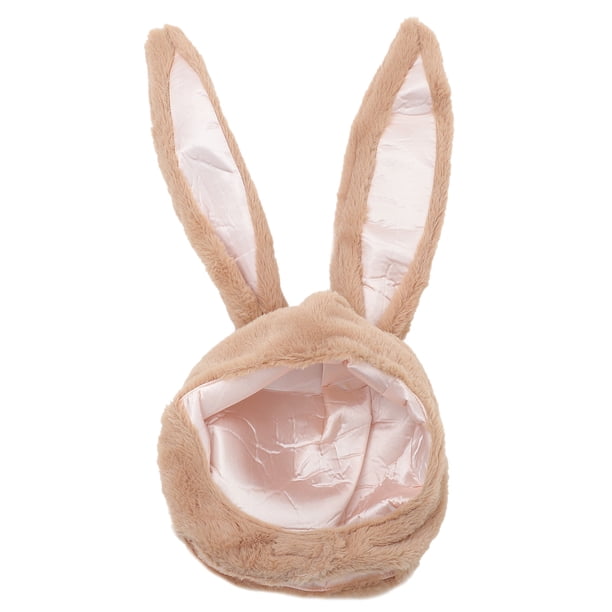 KAKOWELY Sombrero de conejito de peluche, sombrero con orejas de conejo, sombrero para fiesta, accesorio para disfraz de cosplay