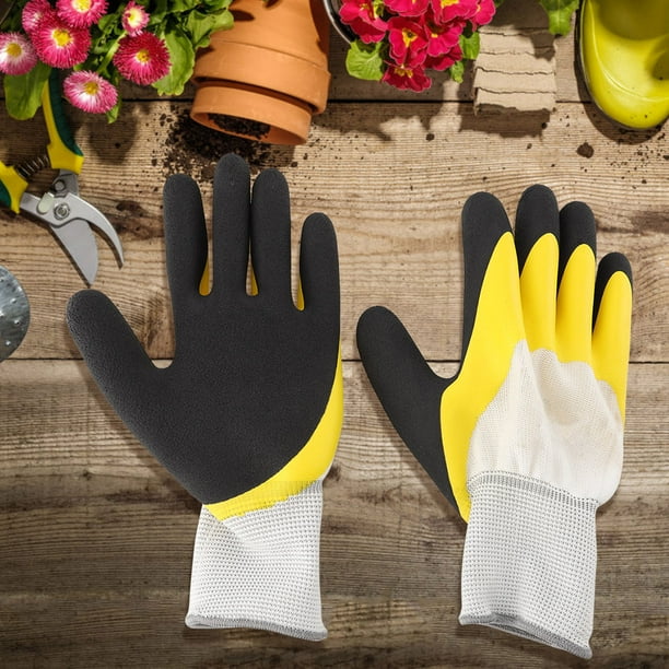 Guantes, Manejo De Guantes De Jardinería Guantes Transpirables Horticultur Para La Limpieza Del Jardín
