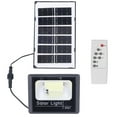 thumbnail image 3 of Foco solar para exteriores de 100 LED, IP67, resistente al agua, lámpara de pared solar con control remoto, farola para jardín de 40 W, 3 of 14