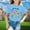 Sky Blue, variant on Shirts for Girls Short Sleeve Shirt Loose Soft Black Boys Summer Top Clothes Girls 10-11 Years Clothes