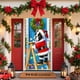 thumbnail image 3 of Portada de Puerta de Navidad, cortina de puerta de Navidad, decoración de puerta y pared para fiesta de Navidad, Día de Navidad, decoración de fiesta, cortina de puerta de Navidad de 35x71 pulgadas,, 3 of 8
