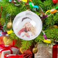 thumbnail image 5 of DIY Transparent Photo Frame Pendant Snowman Five-star Ball Xmas Tree Hanging Ornaments Festival Decorations Suprised Kids Gifts, 5 of 5