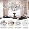 thumbnail image 6 of Modern Chandeliers for Dining Room - 59In Black Rectangle Brass Large Tree Branch Art Deco Mid Century Chandelier with Ginkgo Leaves, Farmhouse Chandelier for Living Room,Bedroom, 6 of 8