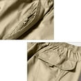 thumbnail image 4 of lkfuzj Men's Straight-leg Style Work Pants Outdoor Casual Long Cargo Pants with Multiple Pockets Adjustable Drawstring Waistband, Tapered Leg for Men Outdoor, Casual, Daily, Work, Camping, 4 of 9
