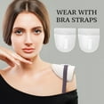 thumbnail image 5 of 2 Pairs/4Pairs Set-in Shoulder Pads Thickness 1.5cm Breathable Sponge Pads Shoulder Enhancer Sewing Supplies for Women Men Sloping High Low Shoulders Blazer Suit T-Shirt, 5 of 6