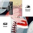 thumbnail image 5 of Baseball Rectangular Kitchen Rug, 15.7"x59", Washable, , Absorbent - Kitchen Mats, Mat, Rug, 5 of 6