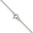 thumbnail image 3 of 925 Sterling Silver Spiga Wheat Chain Styles Necklace .85 mm Diamond-cut Round 16 inch 0.85, 3 of 4