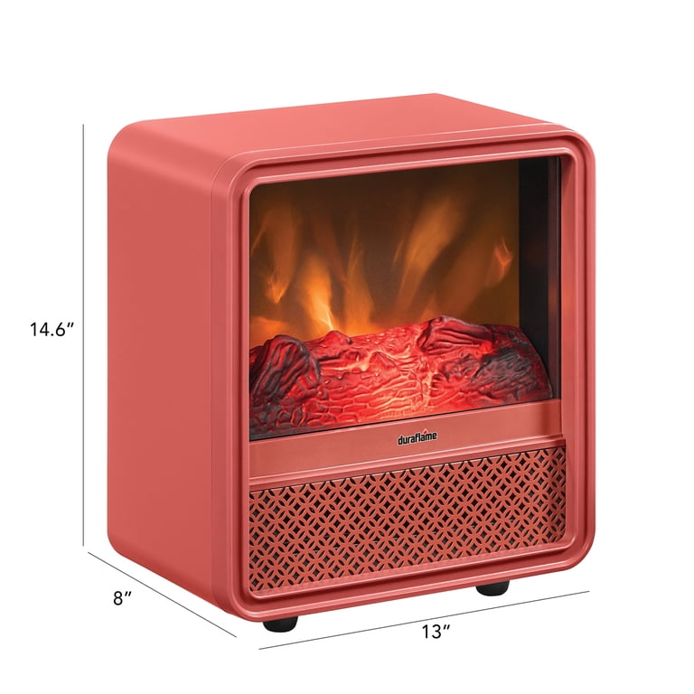 Duraflame Portable Electric Personal Cube Space Heater, Red Ochre -  Walmart.com