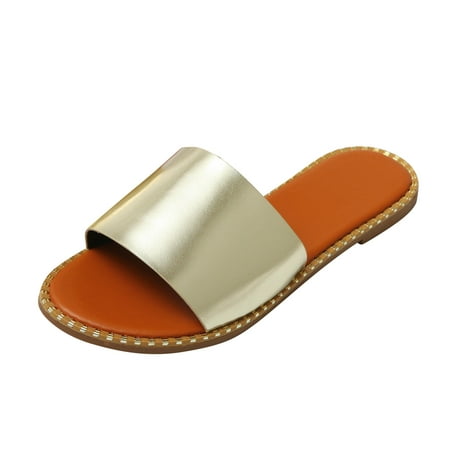 

Sandals For Women Summer Fashion Flat Slippers Retro Sandals Womens Fringe Sandals Bling Sandals for Women