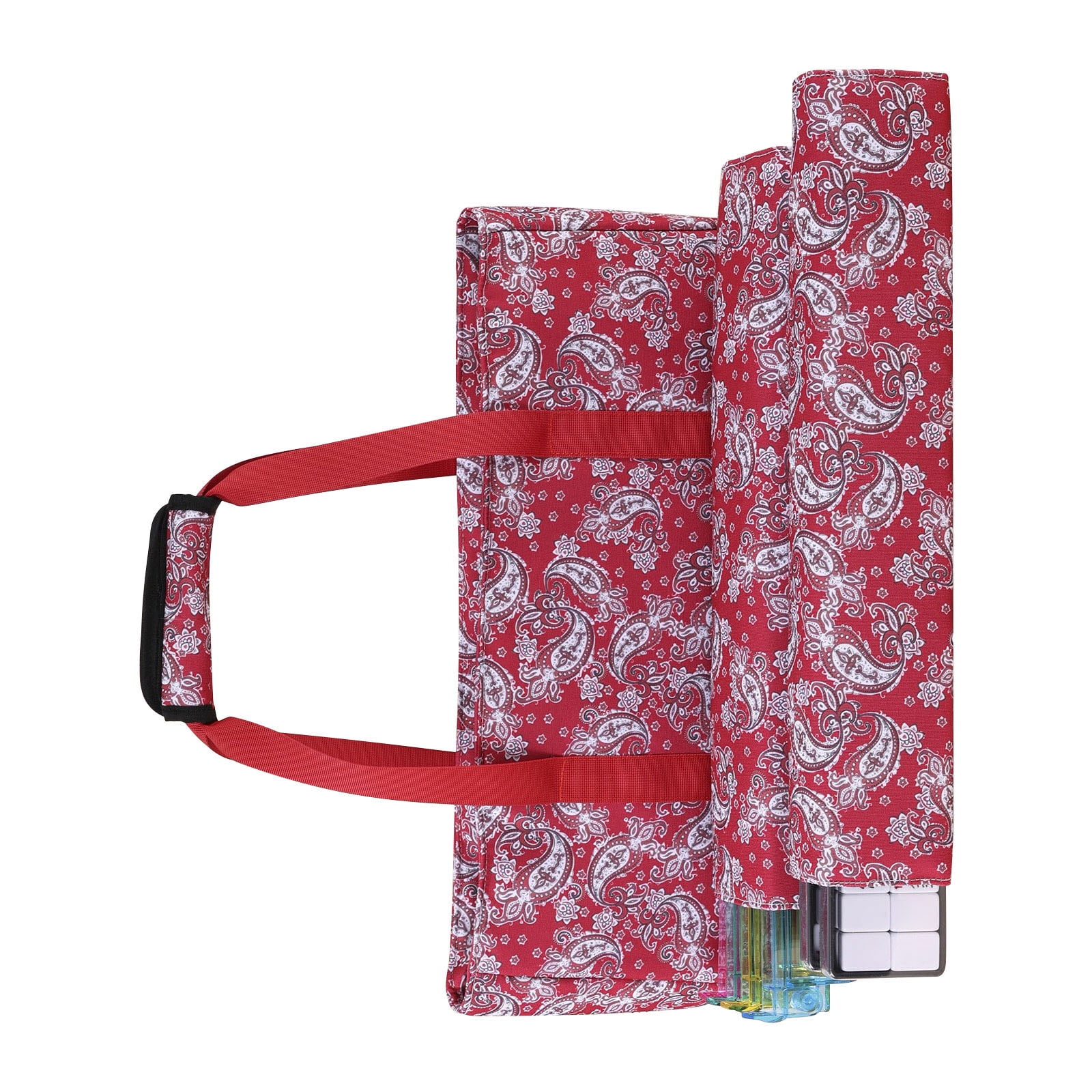 Sturdy Waterproof Mahjong Carrying Case With Multiple Compartments For Organized Storage And Convenient Transport