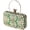 Green, variant on Rhinestone Flower Evening Bag for Women Sparkly Sequin Purse Crystal Clutch Bag Bridal Wedding Handbag Shoulder Bag