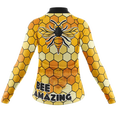 thumbnail image 2 of Maillot de Cyclisme à Manches Longues Bee Amazing II pour Femmes - P, 2 of 3