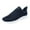 Navy, variant on XIMIN Men's Non Slip Light Gym Workout Athletic Walking Shoes Casual Knit Mesh Shoes Lightweight Breathable Fashion Sneaker Fashion Walking Shoes