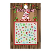 Piggy Paint Nail Art - 3D Christmas Cutie 1pc