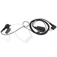 thumbnail image 1 of Auricular de tubo de aire para walkie-talkie, ABS, para radio bidireccional Motorola CLS1110 y CLS1410, 1 of 14